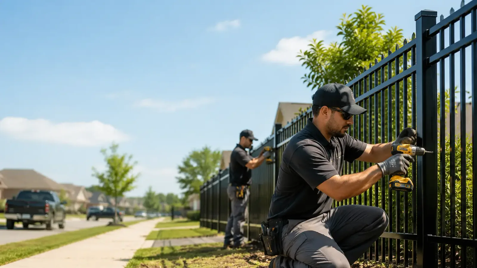 Metal Fence Installation in Bellmont, IL